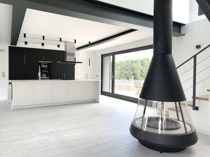 chimenea redonda