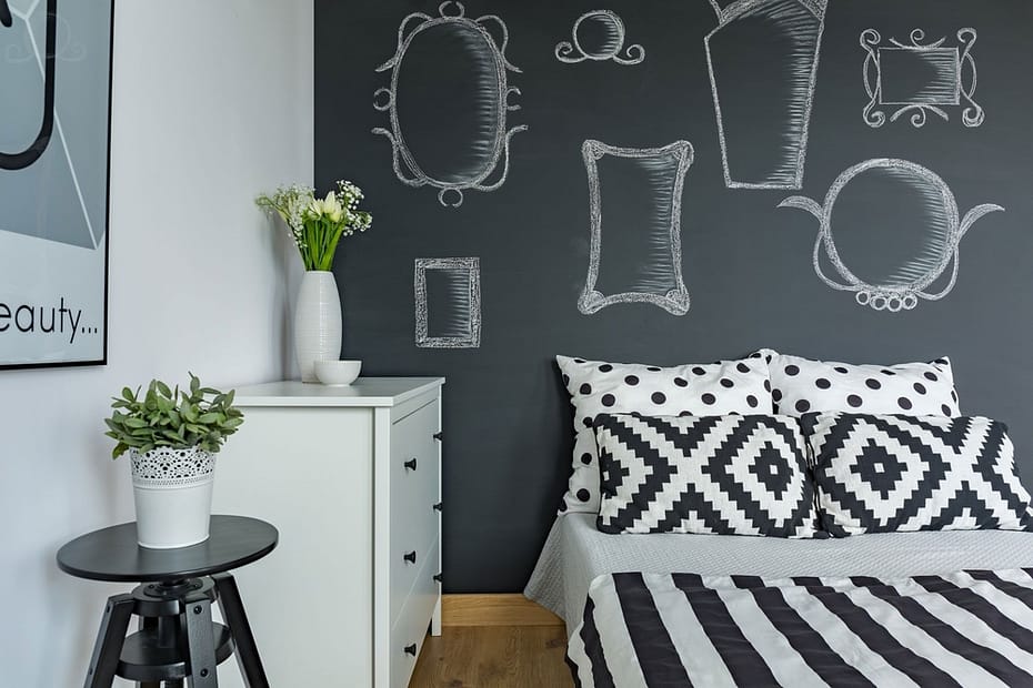 ideas para utilizar pintura pizarra